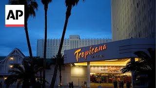 Tropicana Las Vegas casino closes after 67 years [upl. by Eruot]