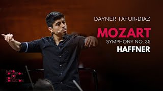 Mozart  Symphony No 35 quotHaffnerquot  Dayner TafurDíaz  Rehersal [upl. by Lemrahc]