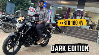 Apache RTR 160 4V Dark Edition Complete Review [upl. by Melania]