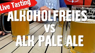 Live Tasting Alkoholfreies Pale Ale [upl. by Zechariah]