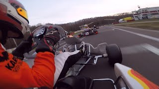 Onboard GoPro Rotax Max Senior  Kartbahn Kerpen Manheim  Dutch Rotax Max Challenge Free Practice [upl. by Aldercy]