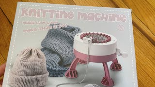 Testing “Sentro” 22 needle knitting machine [upl. by Ellirpa]