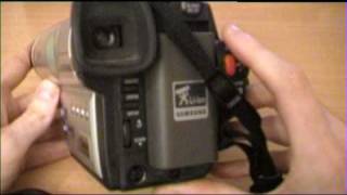 Samsung VPW80 Hi8 Camcorder Review [upl. by Anavrin262]