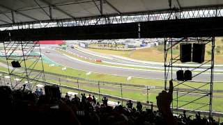 F1 2012  GP Interlagos  Setor H  Camarote MasterCard [upl. by Inalaehon]