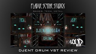 Djenthuggah Drums Review  Djent Drums in a VST [upl. by Cyna]