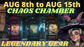 Tiny Tinas Wonderlands  August 8 2024  Chaos Chamber Gear This Week [upl. by Stringer]