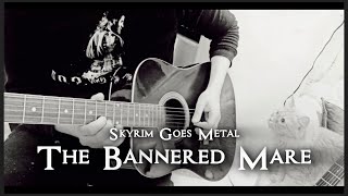 The Bannered Mare  Guitar Music Video Skyrim Goes Metal by Jeremy Soule [upl. by Kazim]