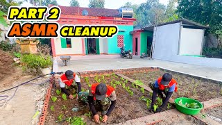 Part 2 ASMR GARDEN and HOUSE Renovations AMAZING Transformation  Hacker Clean Up  Ep17 [upl. by Schlenger]