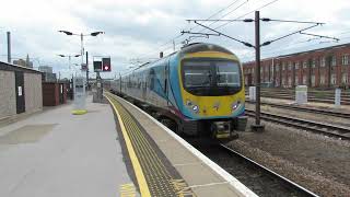 1B78 class 185 Liverpool Lime St Cleethorpes arrives P8 Doncaster Rail Station 17Aug2024 [upl. by Lange485]