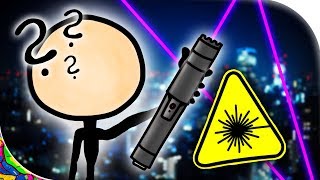 Wie funktioniert der weltweit stärkste Laserpointer Experimente⚠️ [upl. by Elleirad]