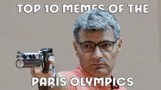 Top 10 memes of the 2024 Paris Olympics  NBC Sports [upl. by Otrepur670]