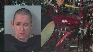 Thousands of swords machetes found in Brooksville woman’s home [upl. by Aneeres856]