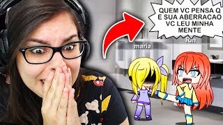 A MENINA QUE LIA MENTES  Gacha Studio Mini Filme [upl. by Pytlik]