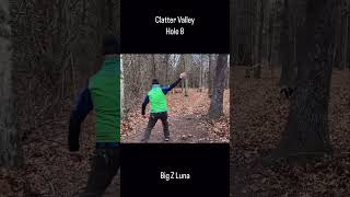 Disc Golf at Clatter Valley Hole 8 discgolf dog [upl. by Anyat819]