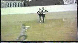 1984 US National Roller Skating Championships  Esquire Dance Elimination  Denver Shuffle2 [upl. by Coffeng]