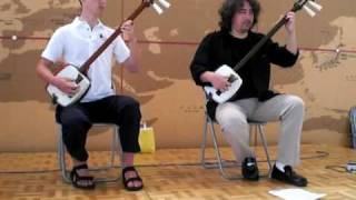 Yoshida Brothers  Amazing Shamisen Music 津軽三味線 [upl. by Frannie690]