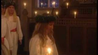 Christmas  Santa Lucia Sweden [upl. by Eilla]