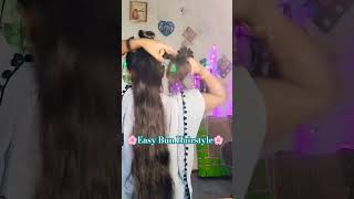 SUPER QUICK amp EASY CRISSCross Hairstyle HackOpen Hairstyle shorts youtubeshorts short [upl. by Priscella217]