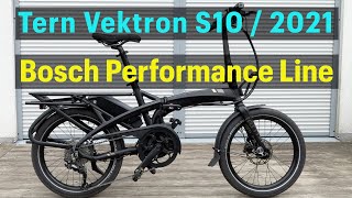 Tern Vektron S10 Performance Line 2021 [upl. by Albarran]