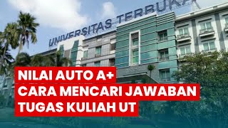 Cara Mencari Jawaban Tugas Kuliah Universitas Terbuka [upl. by Gisella476]