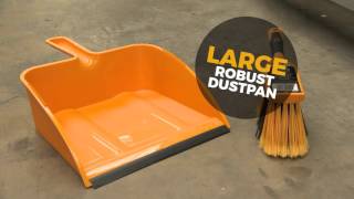 JCB Tough Dustpan and Brush [upl. by Aronoel]