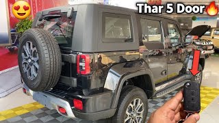 All New Thar 5 door  Latest Update  All Details Leak  Launching Soon🔥 [upl. by Yhtuv973]