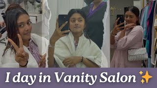 I day in Vanity Salon ✨  Tahrina Chowdhury Lity  Lity Chowdhury ladieswear salon lity vlog [upl. by Allain328]