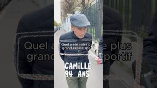 🎙️ Micro trottoirs de Camille 94 ans ancien Chasseur Alpin 🎖️⛷️ motivation sagesse histoire [upl. by Centonze]