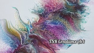 How to mix Primary elements to use in a swipe or pour pouring colourarte fluidart howtovideos [upl. by Atipul100]