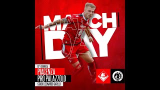 Diretta streaming Piacenza  Pro Palazzolo [upl. by Acinorav226]