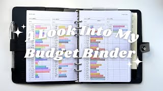 A Look Into My Budget Binder  A5 Filofax The Original Organizer [upl. by Anileh]