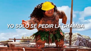 PARODIAS QUE SUPERAN LA ORIGINAL  YO SÓLO SÉ PEDIR LA CHAMBA  Parodia  De nada De quotMoanaquot [upl. by Yrellav747]