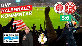 DRAMA FC StPauli  Fortuna Düsseldorf  56 Alle Tore amp Highlights DFB Pokal 30012024 [upl. by Hanoy]