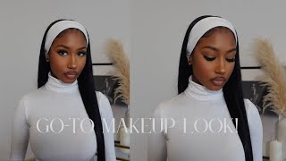 MY GOTO MAKEUP SIMPLE CLEAN LOOK [upl. by Derfiniw]