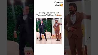 Ram Charan amp Akshay Kumar Dance Together shorts [upl. by Leitnahs]