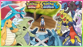 Pokemon Sun amp Moon  How To Get All Fully Evolved PseudoLegendary Pokemon [upl. by Nosnirb]