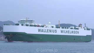 FIDELIO  Wallenius Wilhelmsen Logistics vehicles carrier  2017 [upl. by Jehias]