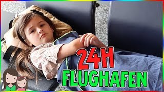 BETT im Flughafen MUSS AVA im FLUGHAFEN ÜBERNACHTEN 😱 24h Flughafen Alles Ava [upl. by Nertie]