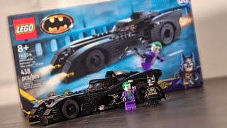 Time to Save Gotham and Build the 1989 LEGO Batmobile 76224 lego legobuild legobatman [upl. by Auhsej]