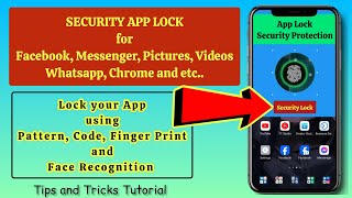 Paano lagyan ng LOCK ang APPS sa Cellphone  App Lock [upl. by Huba]