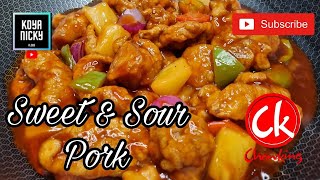 Sweet and Sour Pork ala Chowking Style [upl. by Ellenaej]