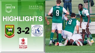 HENDON 32 HERNE BAY  FA Cup Highlights 1 October 2022 [upl. by Jodie]