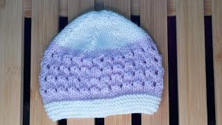 Tuto tricot bonnet bébé [upl. by Jar]