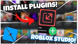 How to install PLUGINS in Roblox Studio 2024 [upl. by Hornstein]