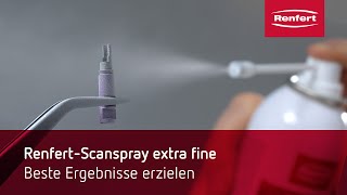 RenfertScanspray extra fine  richtig Sprühen [upl. by Wildon191]