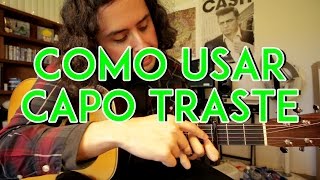 Como usar un CAPO TRASTE [upl. by Combe]