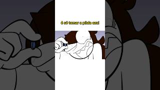 A PÍLULA AZUL 💊 OverDub  Jaiden Animations Fandub PTBR [upl. by Donovan]