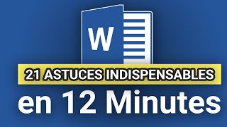 Word  21 TRUCS et ASTUCES pour lutiliser comme un PRO  tuto gratuit pour débutant sur Word [upl. by Yreved470]