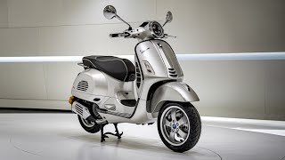 quot2025 Vespa GTS Super 300 The Iconic Scooter Gets a Modern Makeover  Full Review amp Specsquot [upl. by Enyrehtak]