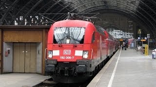 A lipcsei főpályaudvar  The main railway station of Leipzig [upl. by Tiloine]